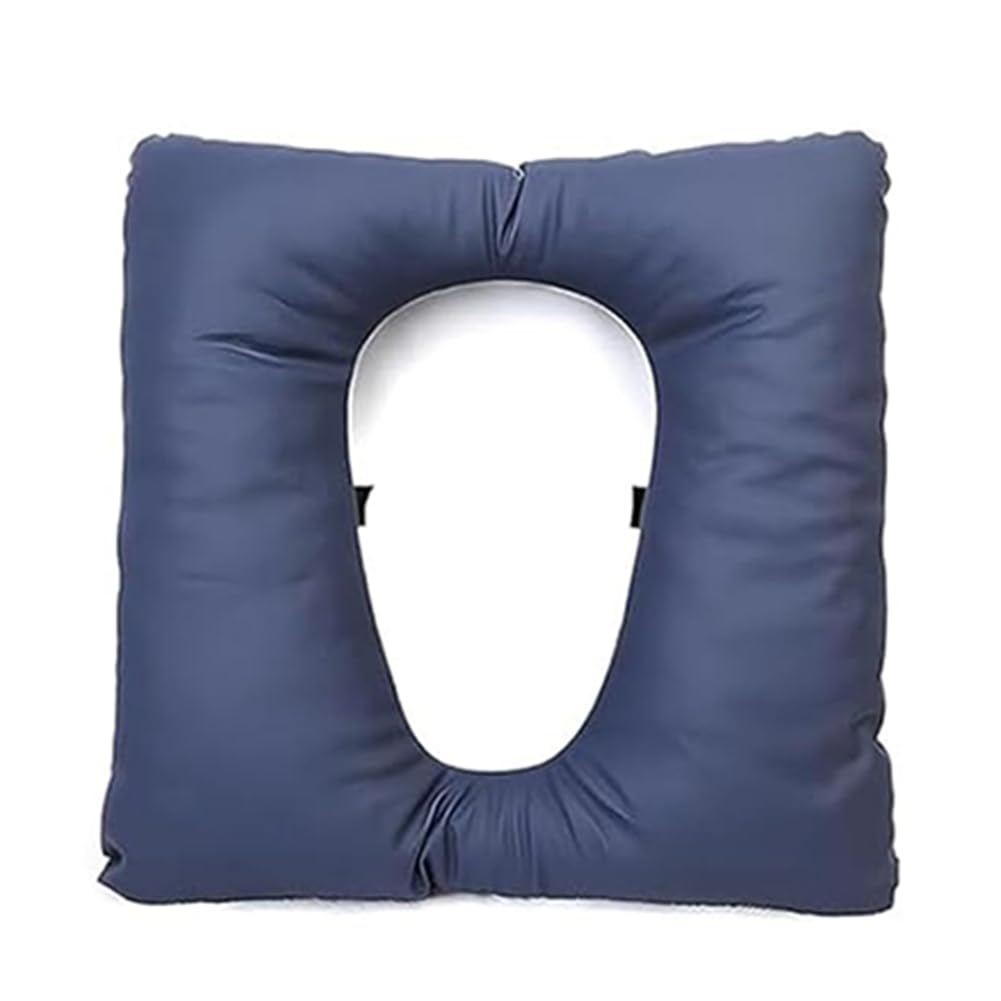 Cojín Lavable para Inodoro de 42x42 cm con PU y sujeción ajustable 8