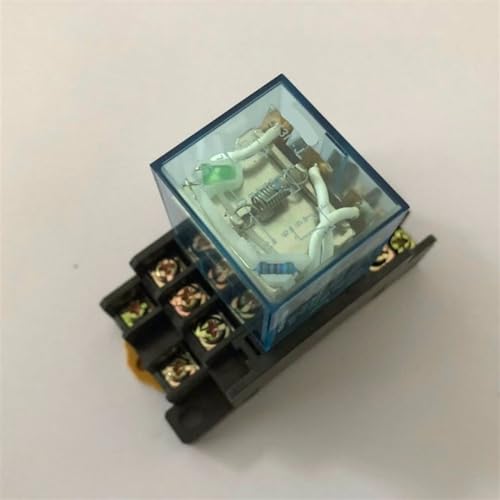 Relais LY3NJ HH63P avec contact argent 10A et base de fixation