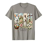 Photo Gallery jesus he is risen christian happy easter bambini donne ragazze maglietta Photo Gallery jesus he is risen christian happy easter bambini donne ragazze maglietta