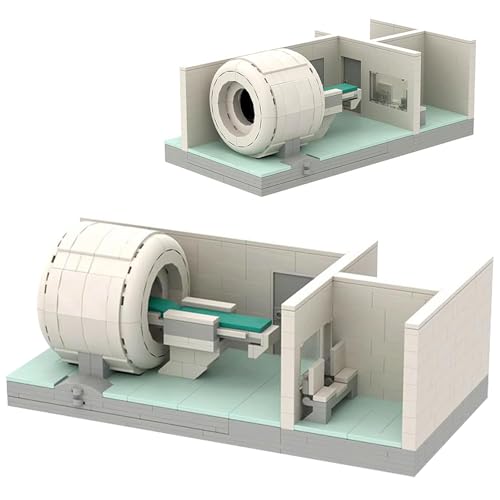 RWSEFK Educational Hospital Medical Machine Toy Set, MRI Scanner Model Building Blocks Set,...