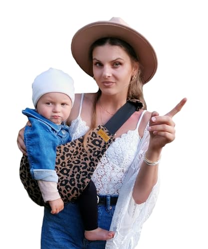 CzeNano Baby Sling Carrier – Adjustable Cotton Wrap for...