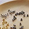 2.5mm(Inner Diameter) Tiny Eyelet, in 4 Colors, for Doll Clothes and Shoes Making, Mini Craft Supply, 20 PCS (Black) #2