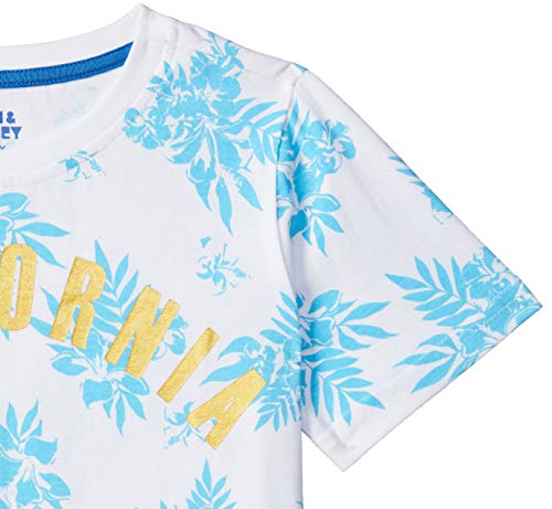 Image of Amazon Brand - Jam & Honey Boys T-Shirt (Pack of 2) - Soft and Comfortable, Round Neck, Print Pattern, 100% Cotton Material