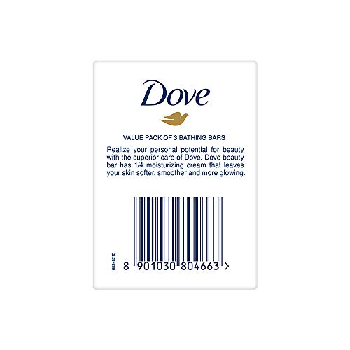 Image of Dove Cream Beauty Bathing Bar 3x75 g