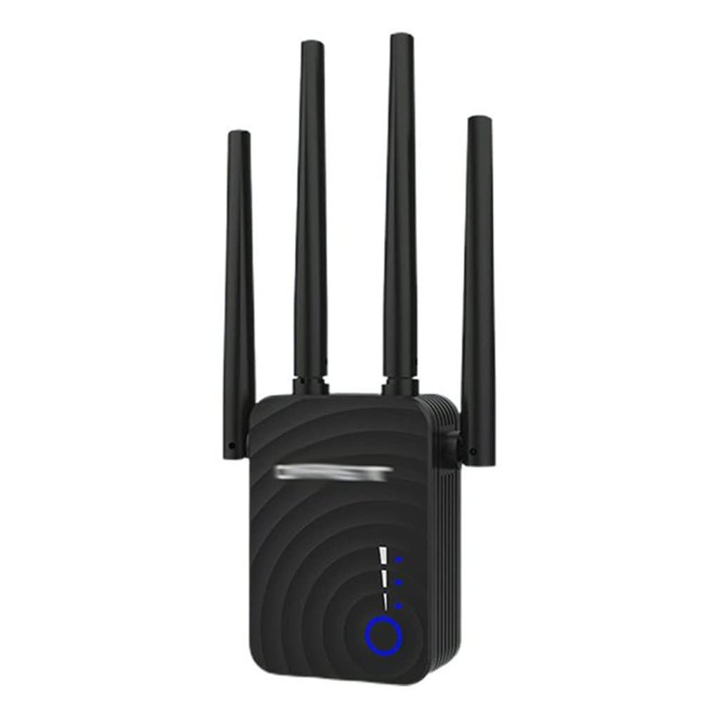 Extender a lungo raggio 802.11AC Repeater Wi Fi Booster 2.4G / 5 GHz Amplificatore 1200 Mbps Router Punto di accesso router