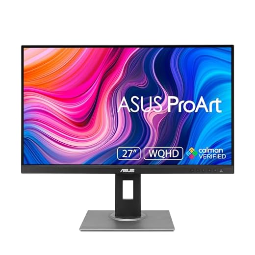 ASUS ProArt PA278QV - 27 Zoll WQHD Professioneller Monitor - 16:9 IPS, 2560x1440 - ergonomisch, Pivot, Calman, Rahmenlos, hohe Farbtreue - DVI, DisplayPort, HDMI, Mini-DP, USB-Hub