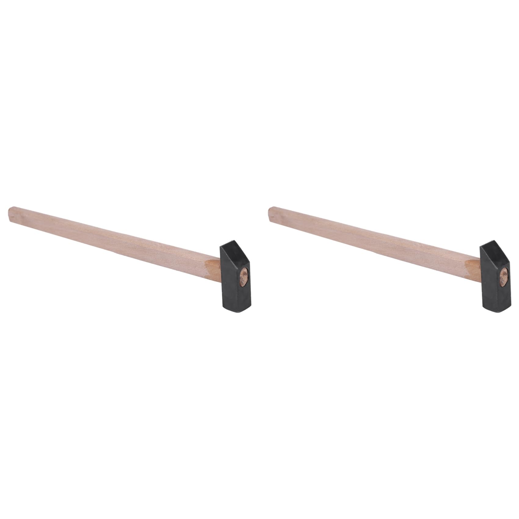 Jnchdghwa Black & Wood Color 2Pcs 13Mm Head Dia Goldsmith Hammer For Jewelry Making Watch Hobby Craft Tool Hammer Jewelry Repair Tool,13Mm