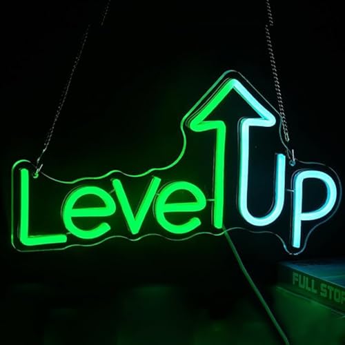 Image of LED Game Sign Game Zone Neon Signs Gaming Room Wall Art Decor Man Cave Lights Signs Gamer Home Bedroom Decoration USB Powered Brightness Adjustable