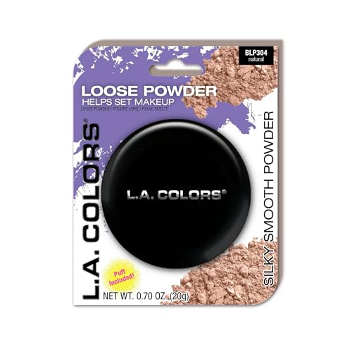 L.A. COLORS Loose Powder, Natural (Carded) CBLP304A