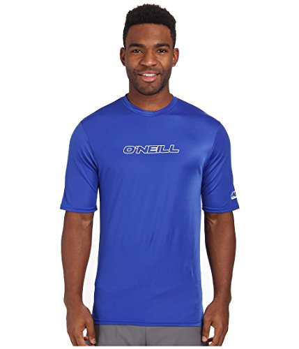 O'Neill Men's Basic Skins UPF 50+ Short Sleeve Sun Shirt,Pacific,X-Large
