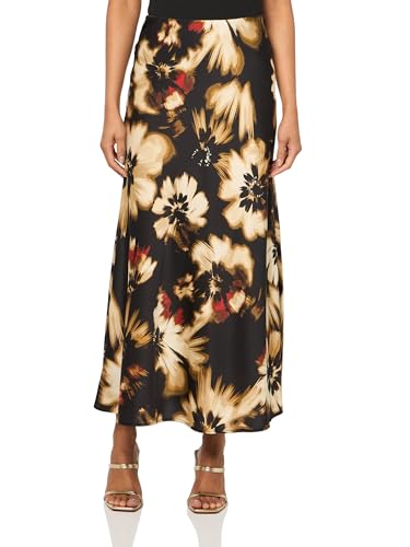 Anne Klein Women's Satin Bias Pull-on Midi Skirt
