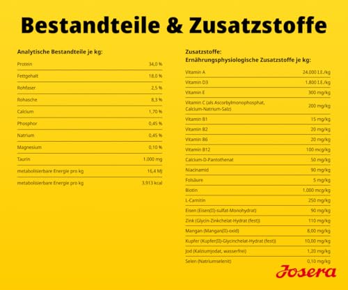 JOSERA Adult High Protein Seefisch (1 x 900 g) | Premium Trockenfutter für ausgewachsene & sportliche Hunde | Lachs & Süßkartoffel | getreidefrei & proteinreich | L-Carnitin & Taurin | 1er Pack
