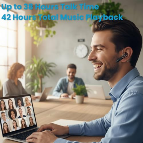 Auricular Bluetooth In Ear con Micrófono y Cancelación de Ruido miniatura 3