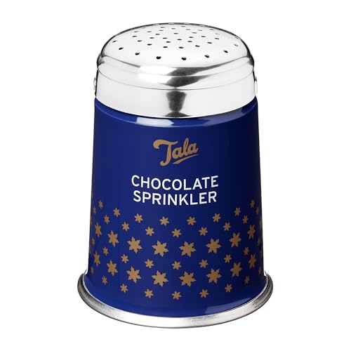 Tala Spolverino per cioccolato, perfetto per cioccolata calda e tronchi di yule, crea una finitura professionale