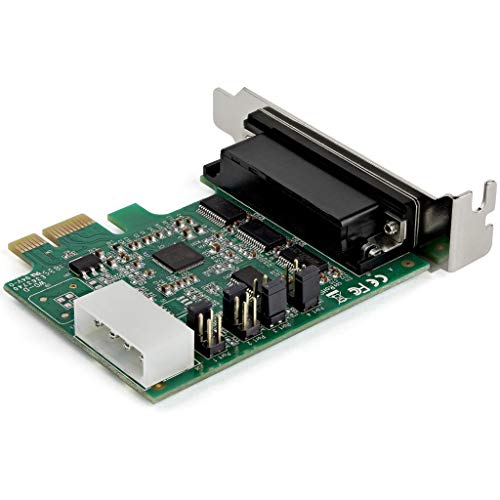StarTech 4-Port PCI Express RS232 Serial Adapter Card, PCIe RS232 Host Controller, PCIe to Serial DB9-16950 UART - Image 4