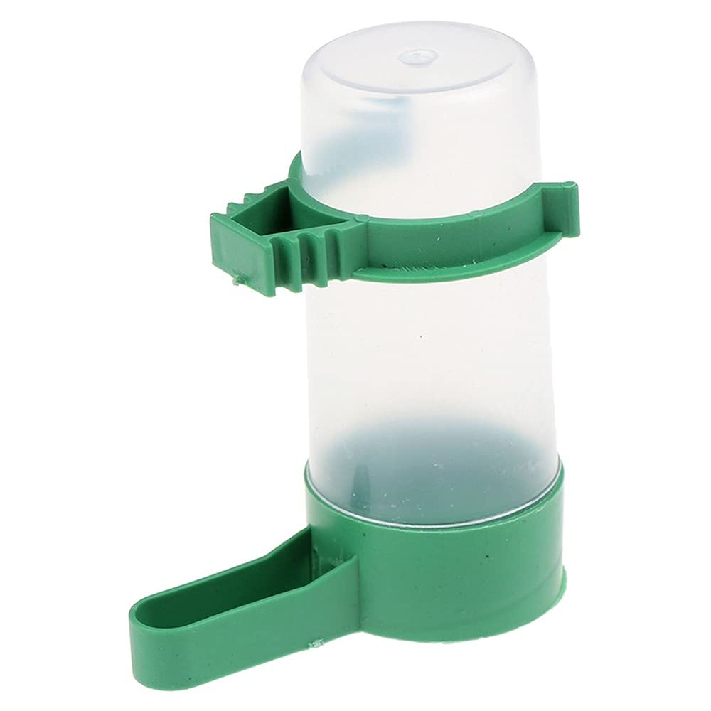 Abbeveratoio ad acqua per uccelli Abbeveratoio con pinza forniture per uccelli di Compagnie per pappagalli di Parruca Perruca calopsitte inseparabile