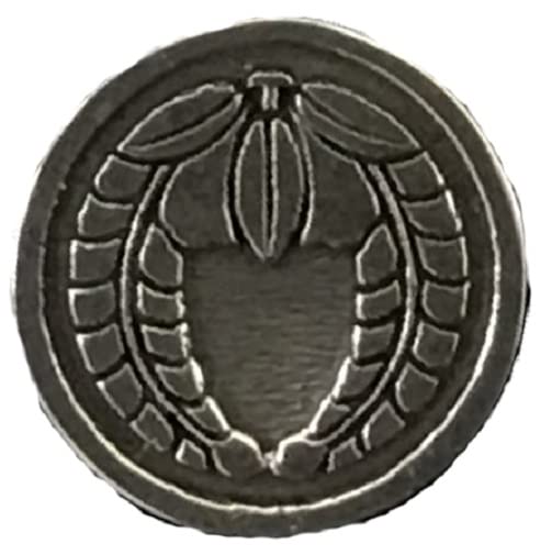 Amazon.co.jp: 竹村 家紋バッジ No.30 丸に下がり藤 54000004 : おもちゃ