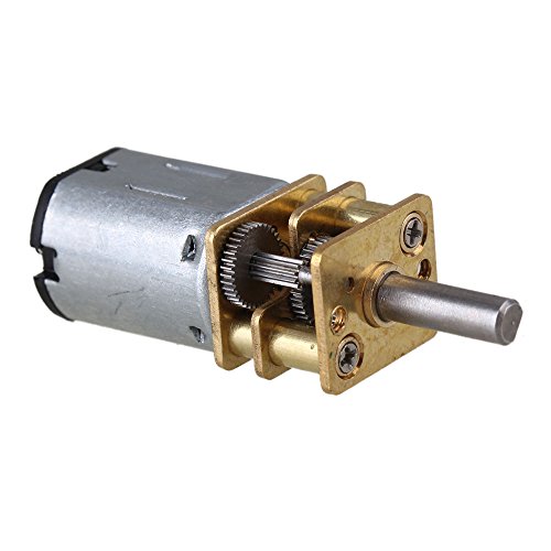 BQLZR 33x12mm 300RPM Metal Mini DC 6V Gearbox Gearwheel Motor Mini Reduce Speed Geared Electric Moto - //coolthings.us