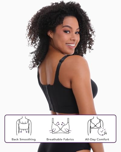 Back Smoothing Bra for Women – Sculpting Support, Adjustable Fit, Soft & Breathable Comfort3
