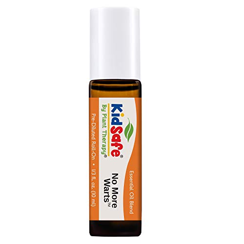 Plant Therapy No More Warts Essential Oil Blend 100% Pure, KidSafe, Pre-Diluted Roll-On
