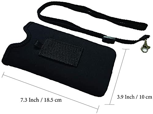 Tainada TAVPS Men Women Neoprene Shockproof Phone Sleeve Pouch Carrying Case With Neck Lanyard, Belt Loop Holster thumb #4