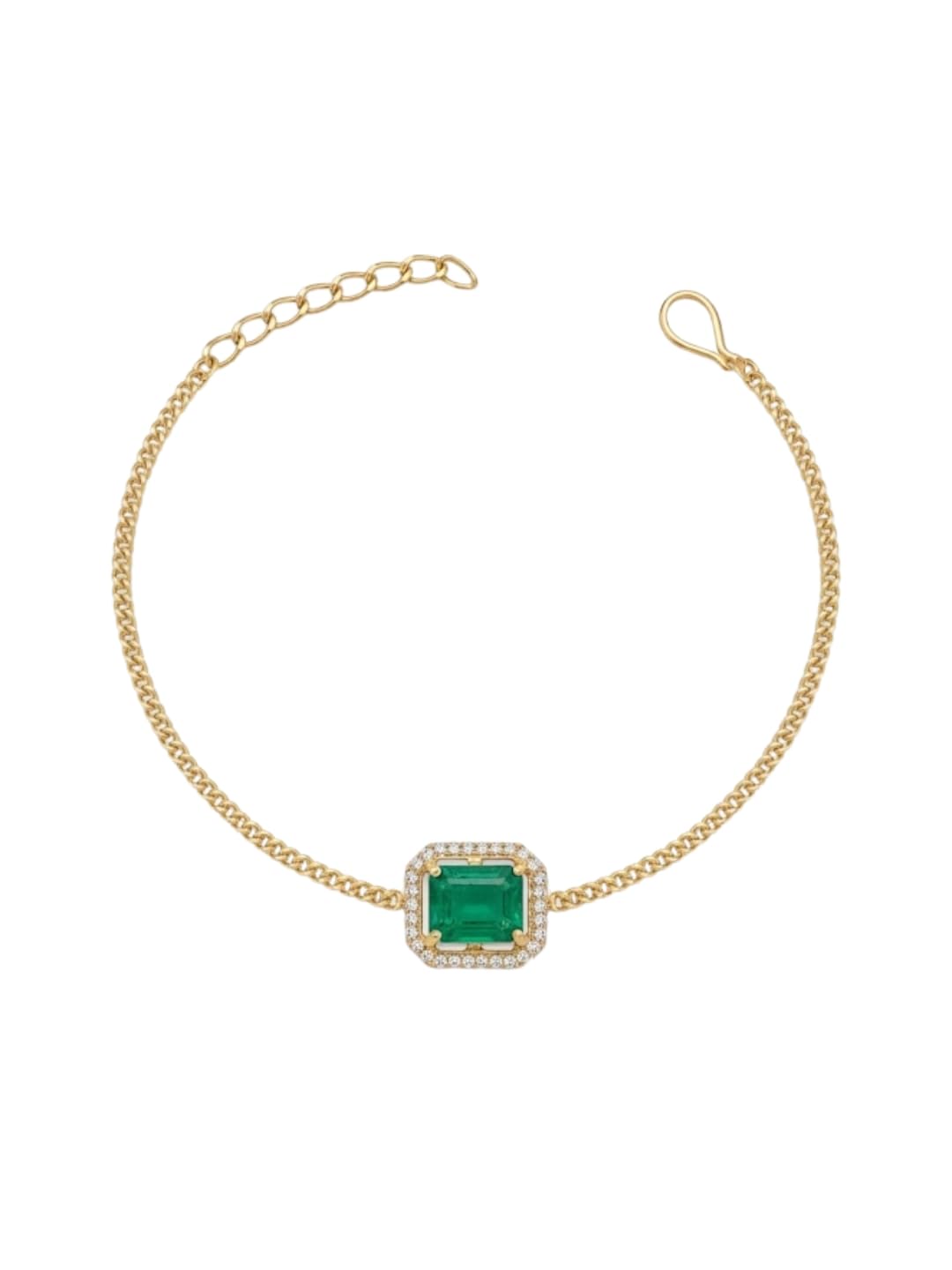 nuyug Rakhi for Brother | 22k Gold Plated Emerald Bracelet for Men | Designer Handmade Rakhi for Bhai | Raksha Bandhan Gift | Premium Traditional | Festive Gift | Skin Friendly With 1 year Warranty.-picture-7