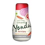 Yondu Hot & Spicy Vegetable Umami Essence - Authentic Korean Sauce for All Dishes. Premium Plant-Based Seasoning, Natural Ingredients. (9.3 Fl oz / 275mL)