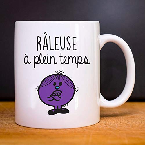 Monsieur Madame Mug Râleuse À Plein Temps - Mug céramique de qualité. Mug imprimé en France