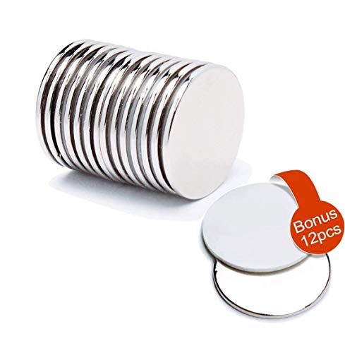 Neodimio Imán,Imanes Nevera 32x2 mm Unidad imán Extrem Fuerte 2,2 kg de Fuerza (12pc)