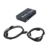 L'utilisation d'un port USB partagé pour deux ordinateurs permet d'économiser de l'espace sur le bureau et de réduire la consommation de l'appareil, car les deux systèmes peuvent fonctionner avec le même appareil, ce qui prend en charge des flux de travail efficaces.