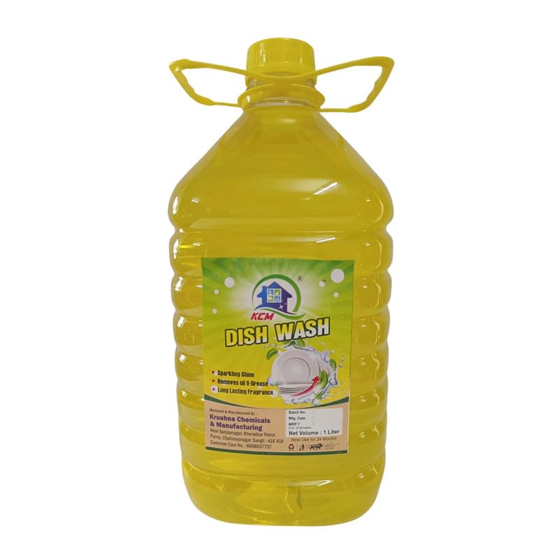 Dish Wash Liquid – Suitable for Utensils, Plates, Glassware &...