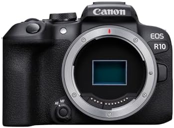 Canon EOS R10 Cámara Mirrorless (Solo Cuerpo) - Cámara Digital Co...