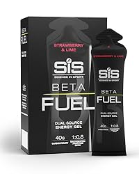 Science in Sport Beta Fuel Gel, geles energéticos ...: Gel energético ciclismo sabor a fresa y lima: incluye un paquete de 6 Science in Sport BetaFuel Gel, gel energético running que brinda energía de doble fuente y aporta 40 gr de carbohidratos por porción de 60 ml Proporción optimizada de maltodextrina...