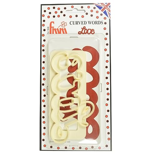 Love Curve Words by FMM Sugarcraft LTD