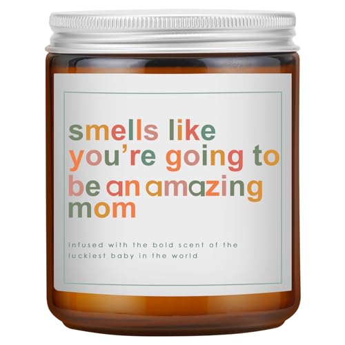 Mothers Day Gifts for Mom,New Mom Gifts,Gift for New Moms,Mothers Gift After Birth-7 OZ Lavender Soy Wax Candle