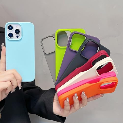 Coque mate iPhone 12 Pro vert clair au design minimaliste - 5