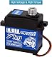 INJORA 7KG Servo INJS2065 mit Halterung und Servohorn für TRX4M TRX4MT 1/18 RC Crawler Upgrade Teile, Wasserdicht mit Hohem Drehmoment