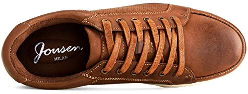 Image of Jousen Men's Fashion Sneakers Classic Retro Casual Shoes for Men Breathable Business Dress Sneaker