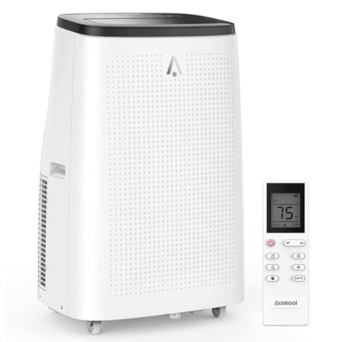 Garvee 15,000 BTU Portable Air Conditioner for Room Up to 850 sq. Ft 3-In-1 AC Unit with Cool, Dehumidifier, Fan - Includes Remote Control, 24H Timer & Easy Install Kit for Home, Office, Apartment