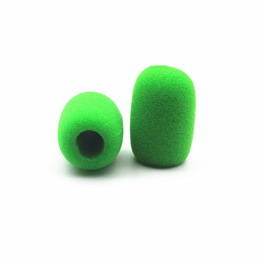 Pare-brise pour microphone de casque, housses de microphone en mousse Pare-brise pour micro pare-brise pour micro de bureau, paquet de 10 micros