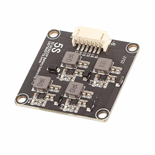 Módulo Ecualizador Activo para Baterías de Litio, Tablero de Transferencia de Energía Inductiva 2,0 V–4,5 V, 1,2 A, Equilibrador de Baja Consumo con Indicador para Paquetes de Baterías Li-ion y LiFePO4 (5S) miniatura 6
