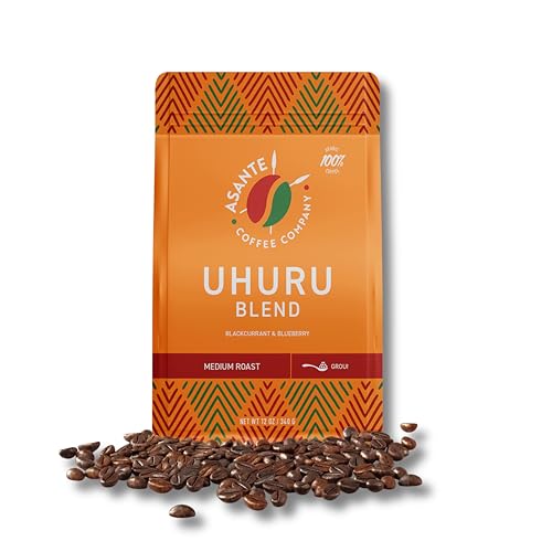 Asante 12 oz Uhuru Blend Café en Grano y Espresso miniatura 1