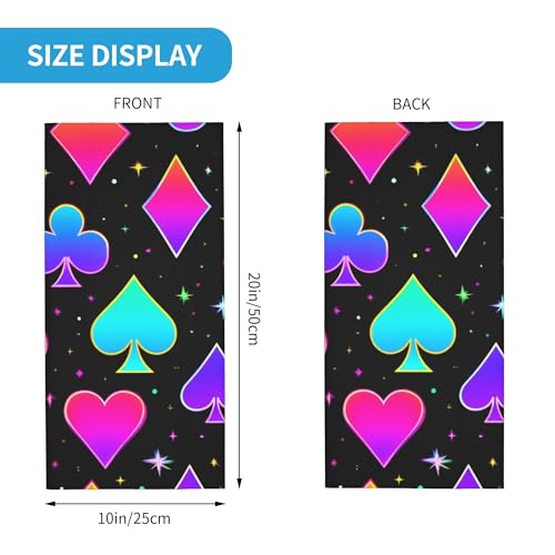 Women Men Neck Gaiter Dustproof Variety Head Scarf Balaclava for Outdoors2