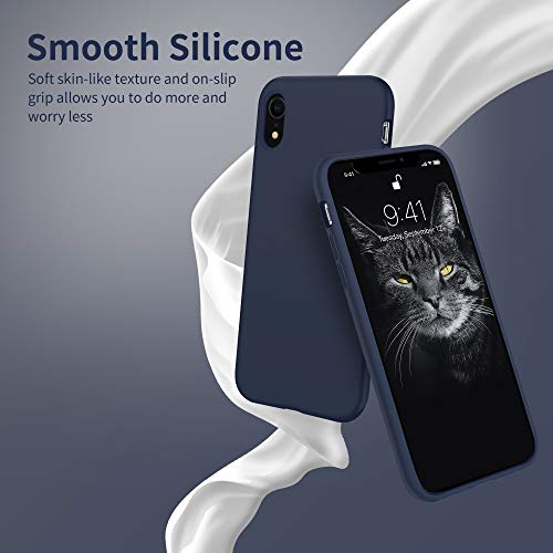 Otofly KZ-01 Compatible With Iphone Xr Case 6.1 Inch,[Silky And Soft Touch Series] Premium Soft Liquid Silicone Rubber Full-Body Protective Bumper Case thumb #3