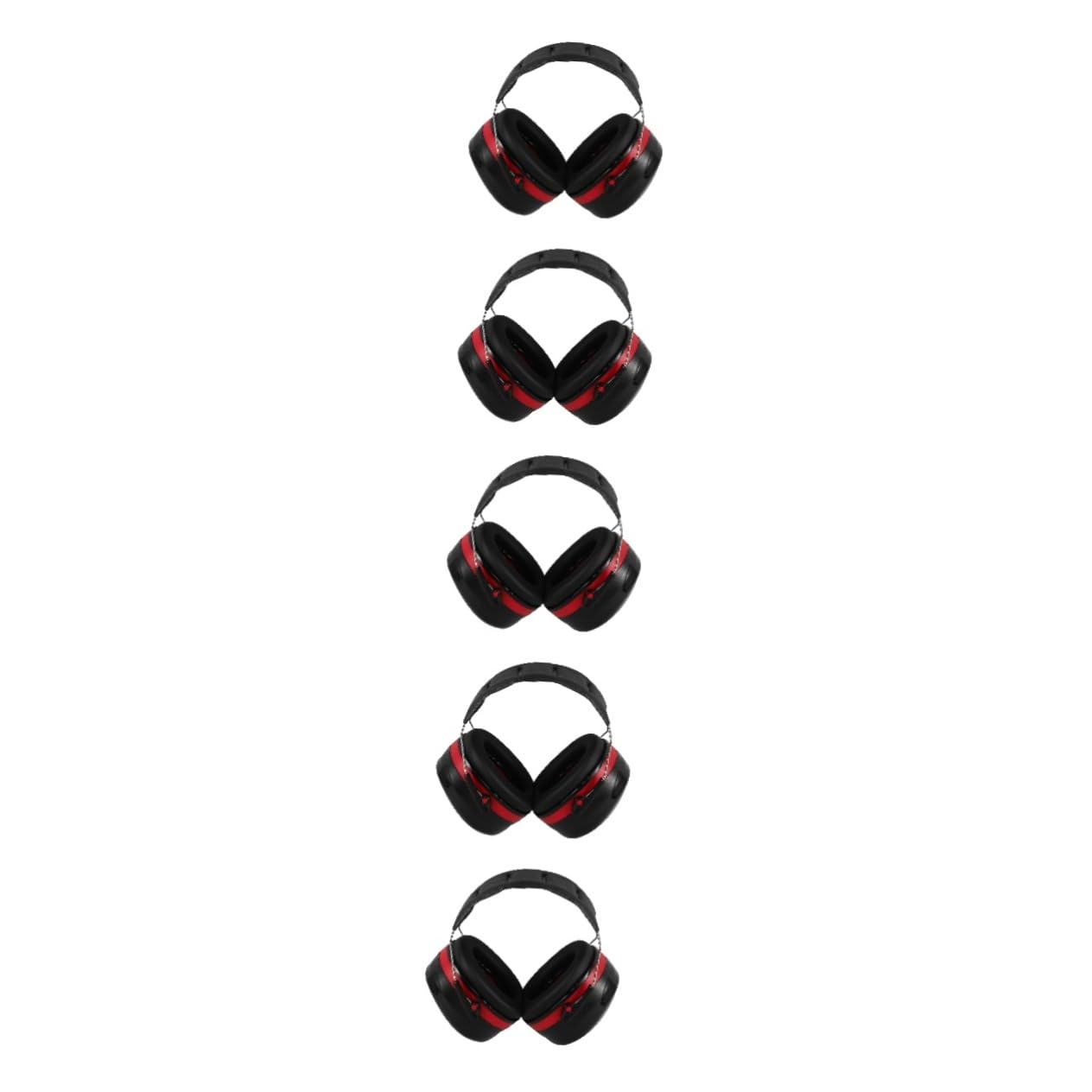 5 Pezzi Cuffie Antirumore Professionali per Riduzione Del Rumore Protezione Acustica per Comfort Ottimale e Design per Adulti
