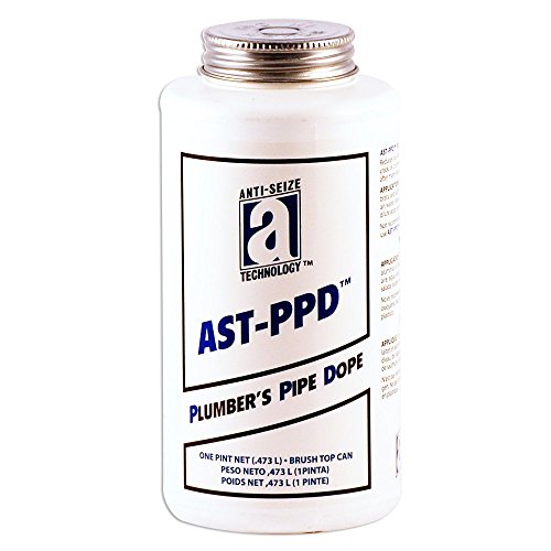 Anti-Seize Plumbers Pipe Dope Professional Grade, tan, 16 oz. (25118)