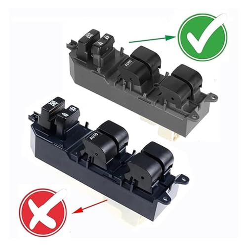 Bouton commande fenêtre pour Toyota Corolla et Highlander de 2007 à 2013