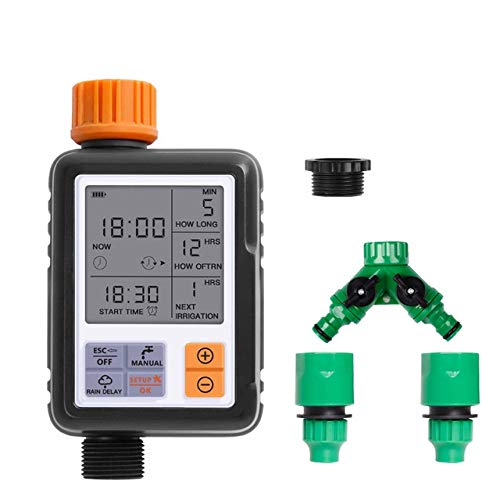 LGHB 30m Automatic Micro Drip Irrigation System Garden Irrigation Spray Self Watering Kits with Adjustable Dripper (Color : A)