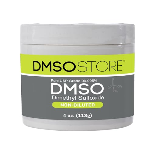 DMSO Gel 4.oz Non-diluted 99.995% Low Odor Pharma Grade BPA Free Container