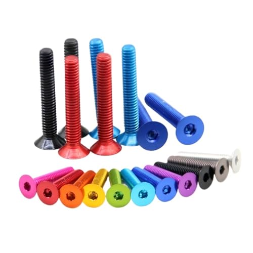 A~lW M5 M6 ZptMlW {g zɎ_F(Blue 2,(10PCS)_M5X6MM)